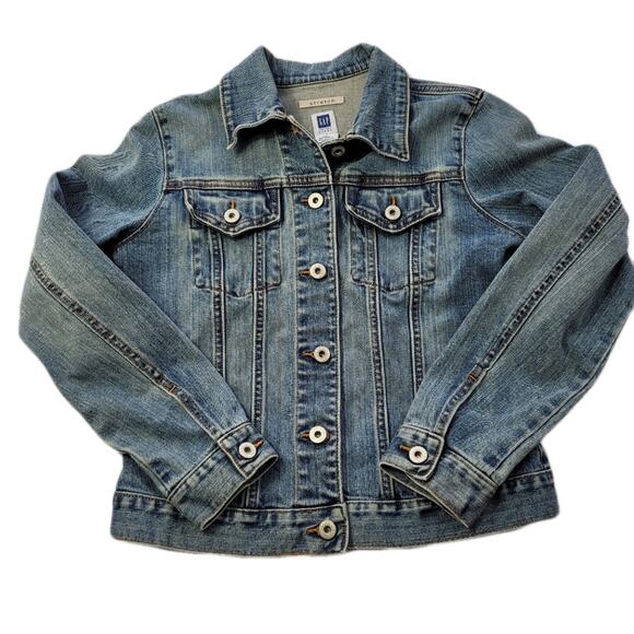 Gap Stretch Denim Jacket Spring 2002 size Small - Picture 1 of 11